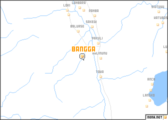 map of Bangga