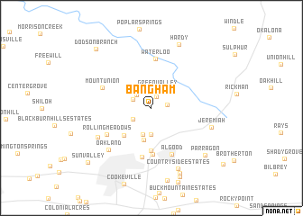 map of Bangham