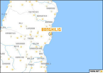 map of Banghilig