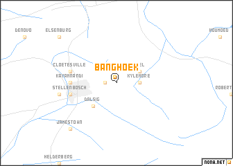 map of Banghoek