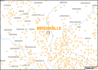 map of Bangia Kalle