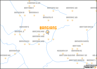 map of Bản Giẳng