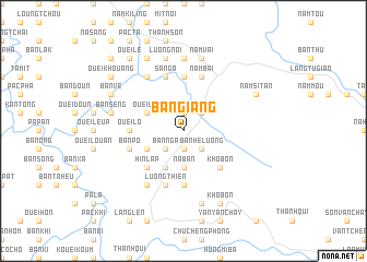 map of Bản Giang