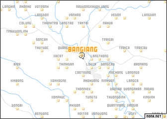 map of Bản Giang
