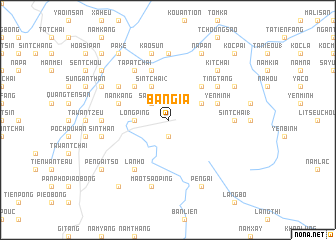 map of Bản Gia