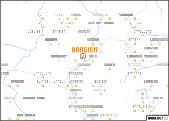 map of Bản Giem