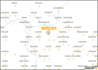 map of Bản Giem