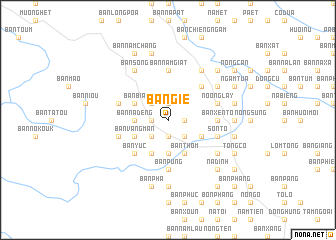 map of Bản Gie