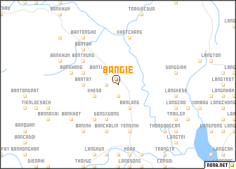 map of Bản Gié