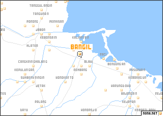 map of Bangil