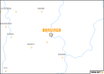 map of Banginga