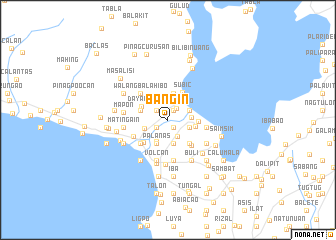 map of Bañgin