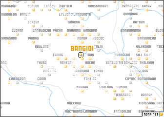 map of Bản Giổi