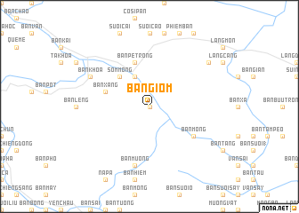 map of Bản Giom