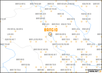 map of Bản Gio