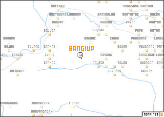 map of Bản Giúp