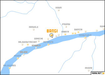 map of Bangi