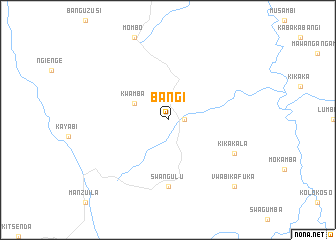 map of Bangi