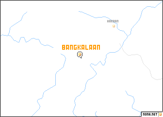 map of Bangkalaan