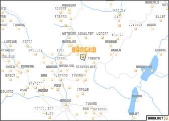 map of Bangko