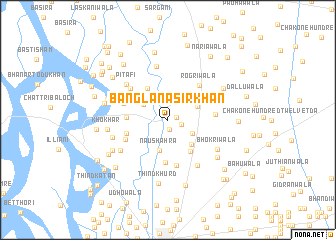 map of Bangla Nāsir Khān