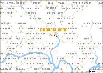 map of Bằng Lương