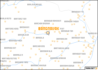 map of Ban Gnavak