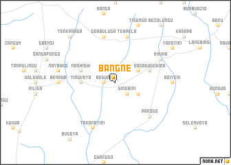 map of Bangne