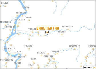 map of Bangñgatan