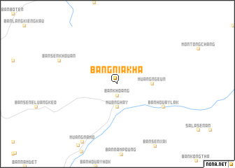 map of Ban Gniakha