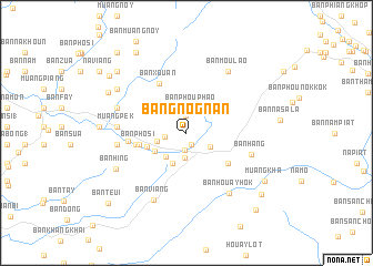 map of Ban Gnognan