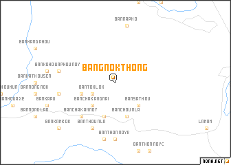 map of Ban Gnôkthông