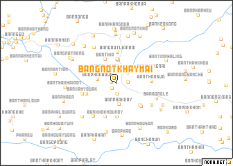 map of Ban Gnotkhay-Mai