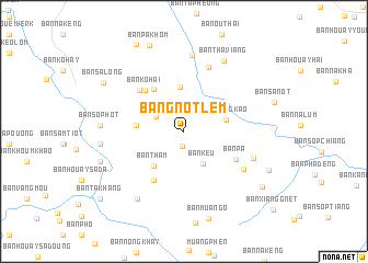 map of Ban Gnotlèm