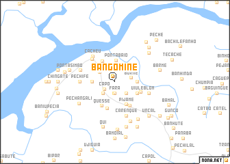 map of Bangóminè