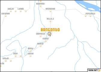 map of Bangondo