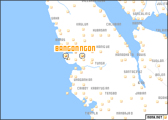 map of Bangon