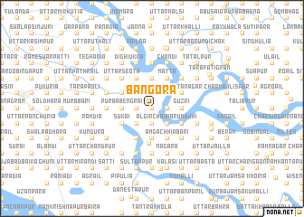 map of Bāngora