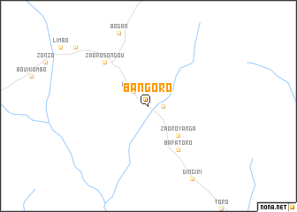 map of Bangoro