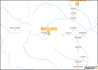 map of Bangoro