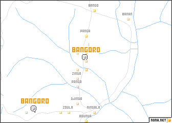 map of Bangoro