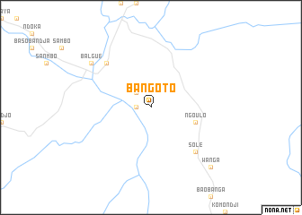map of Bangoto