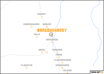 map of Bangou Kwarey