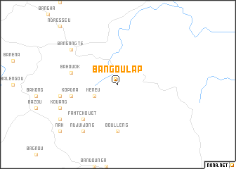 map of Bangoulap