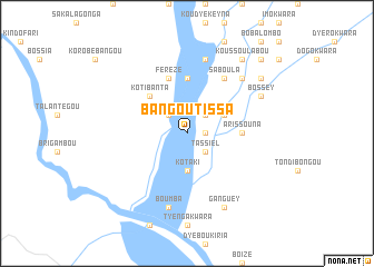 map of Bangoutissa