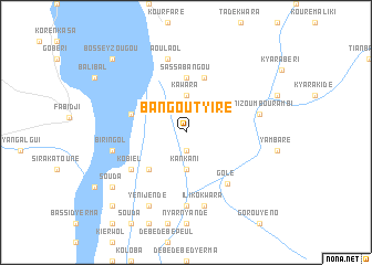 map of Bangou Tyiré