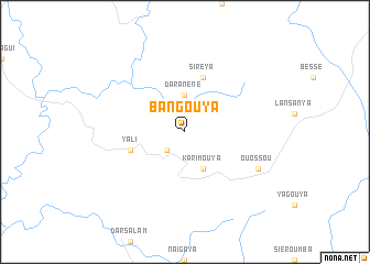 map of Bangouya