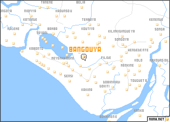 map of Bangouya