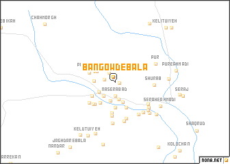 map of Bangowd-e Bālā