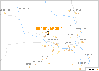 map of Bangowd-e Pā\